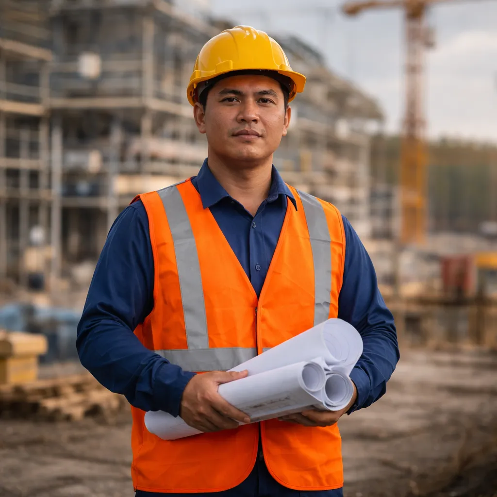 Chantier BTP — profils philippins qualifiés